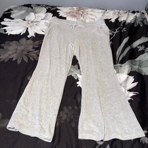 Aerie flare velour sweatpants